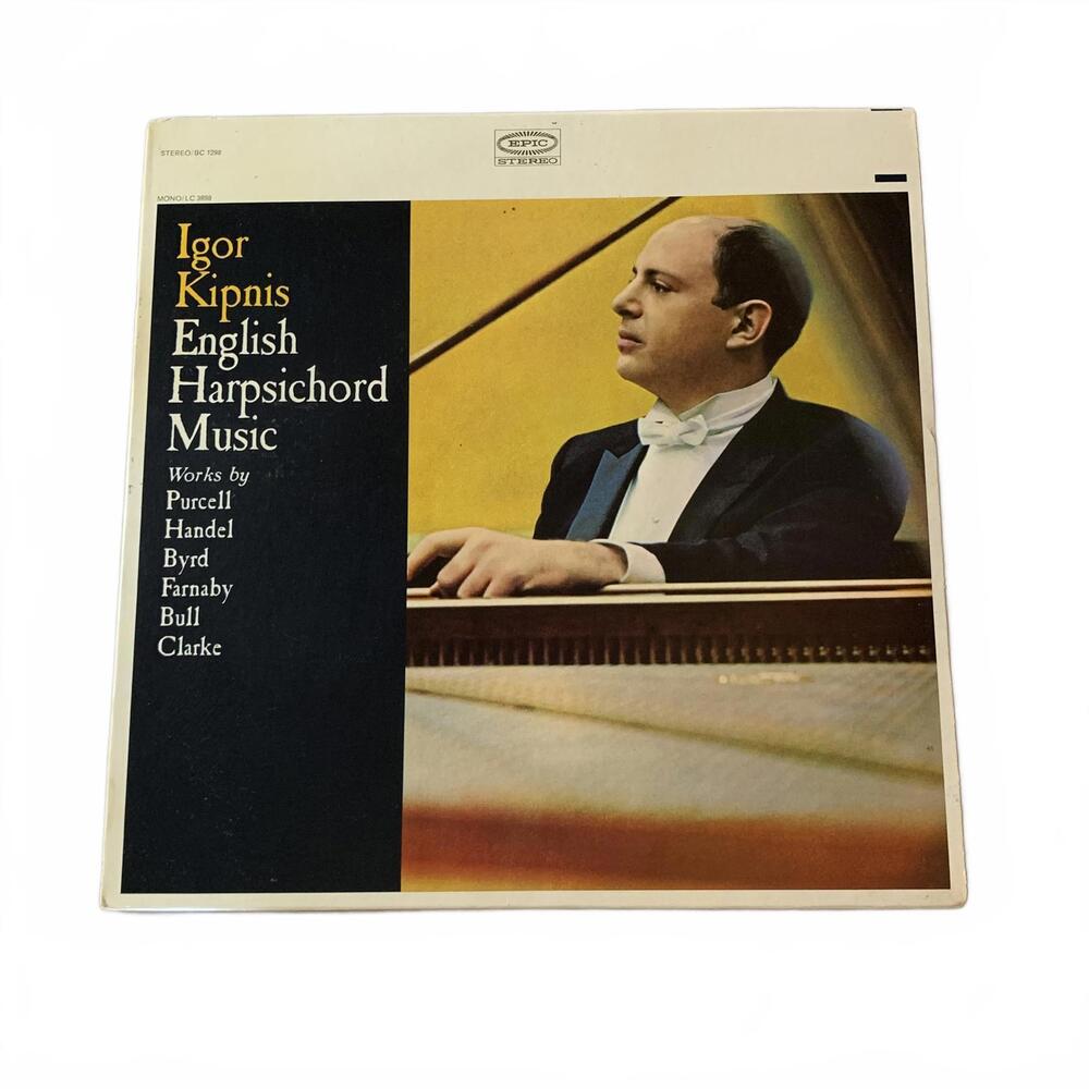 Igor Kipnis - English Harpsichord Music Vinyl Record